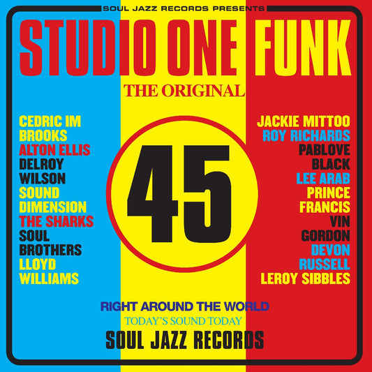 Soul Jazz Records Presents STUDIO ONE FUNK (RED VINYL)
