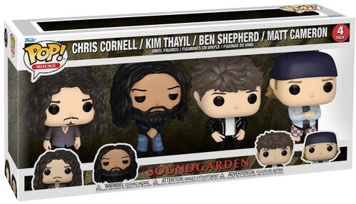 Soundgarden FUNKO POP! ROCKS: Soundgarden 4-Pack (Large Item, Vinyl Figure, 4 Pack)