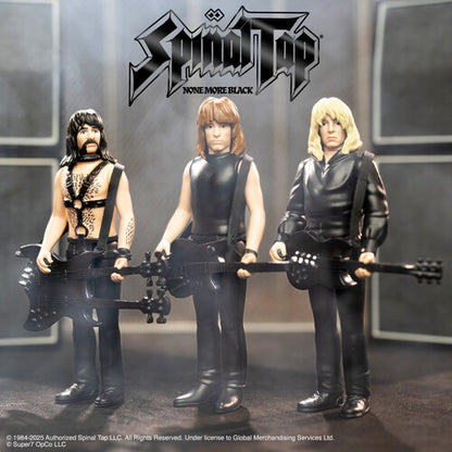 Spinal Tap Super7 - Spinal Tap - ReAction Figures Wv2 - Derek Smalls (None More Black) (Collectible, Action Figure)