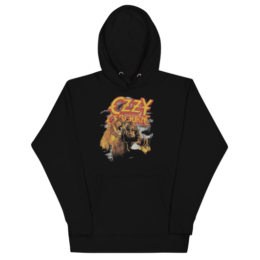Stakes Ozzy Osbourne Vintage Werewolf Classic Hoodie Black