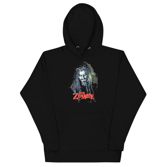 Stakes Rob Zombie Classic Logo Classic Hoodie Black