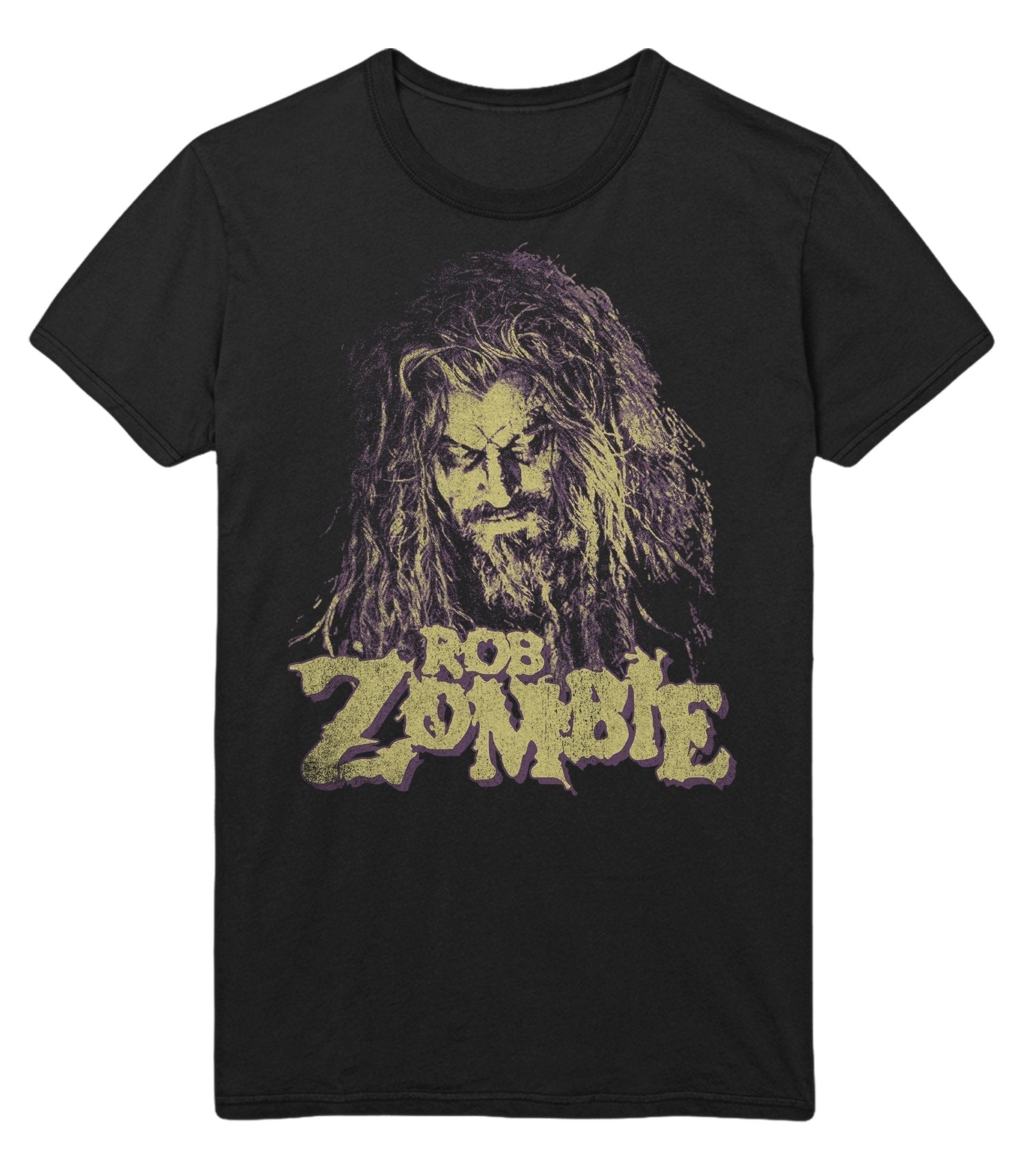Stakes Rob Zombie - Vintage Early 2000s Jumbo Print T-Shirt Black