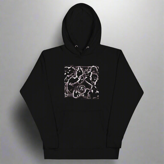 Stakes Slayer - Abstract Logo Hoodie Black