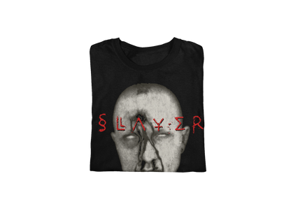 Stakes Slayer Blank Eyes Jumbo Print T-shirt Black