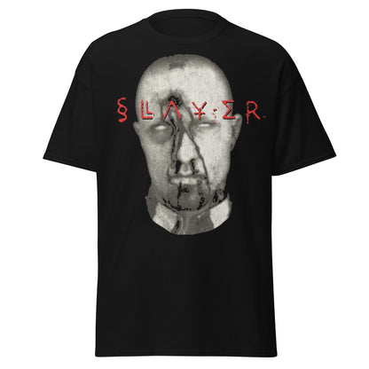Stakes Slayer Blank Eyes Jumbo Print T-shirt Black