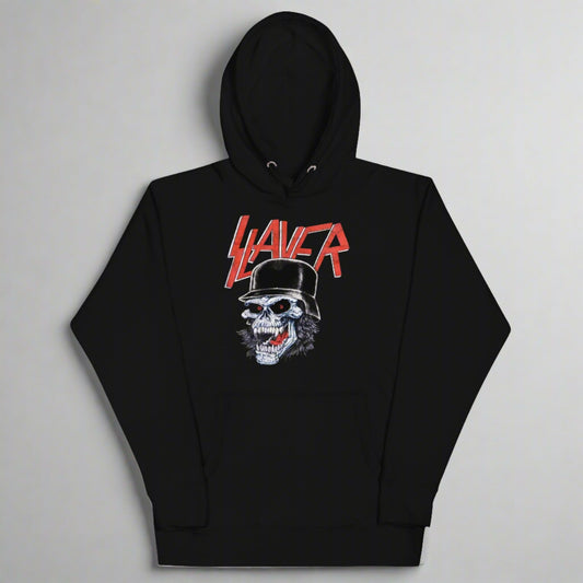 Stakes Slayer - Helmet Skull Hoodie WS Black