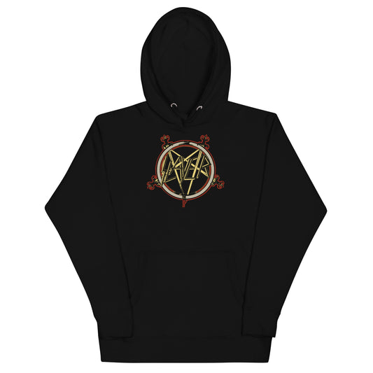 Stakes Slayer - Pentagram Logo Hoodie WS Black