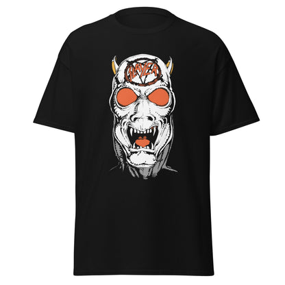 Stakes Slayer - Reign In Blood 86-87 Tour Vintage Jumbo Print T-Shirt Black