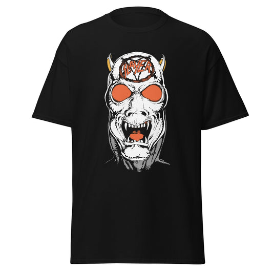 Stakes Slayer - Reign In Blood 86-87 Tour Vintage Jumbo Print T-Shirt Black