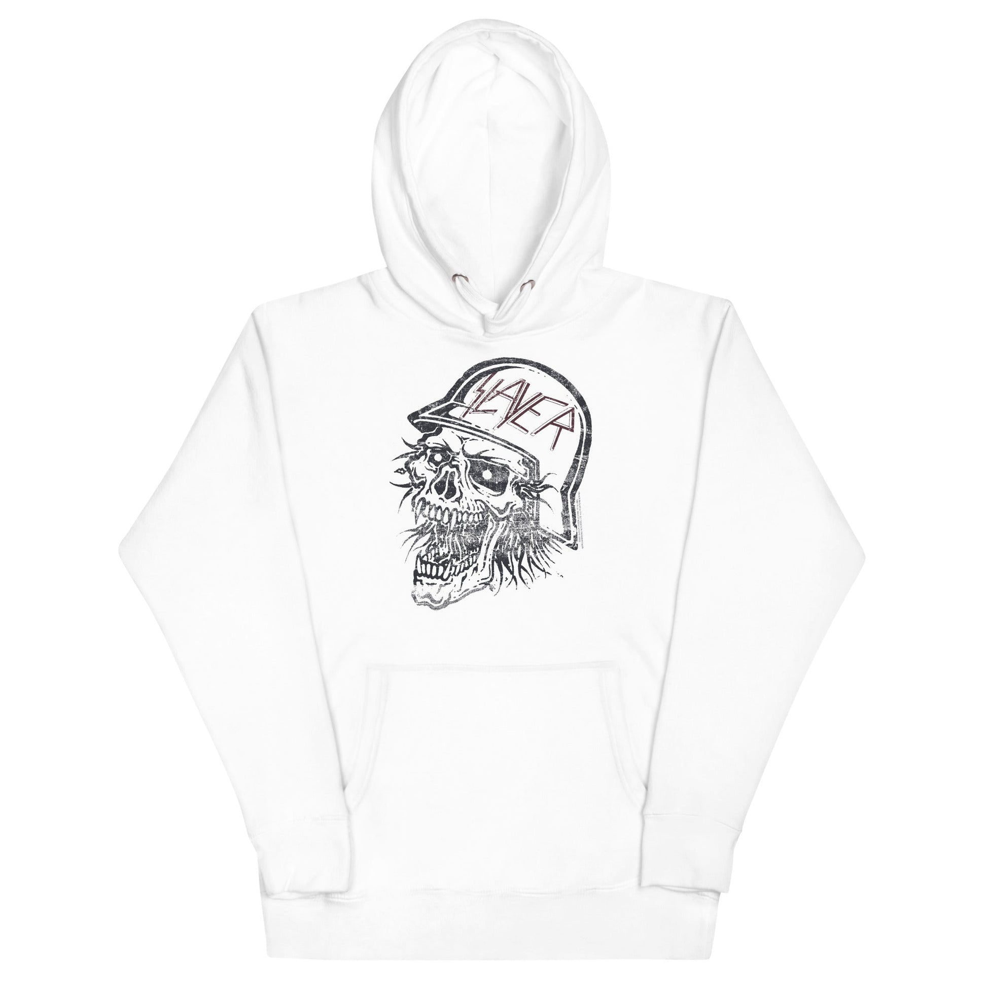 Stakes Slayer - Stamped Skull Hoodie Black