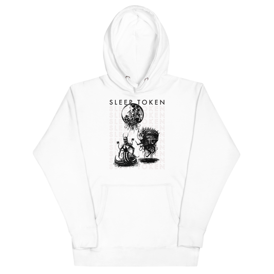 Stakes Sleep Token Take Me Back Classic Hoodie White