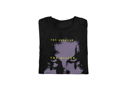 Stakes The Crow - Avenger Jumbo Print T-Shirt Black