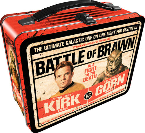 Star Trek Kirk vs Gorn Gen 2 Fun Box (Large Item, Tote / Messenger Bag, Tin Case)