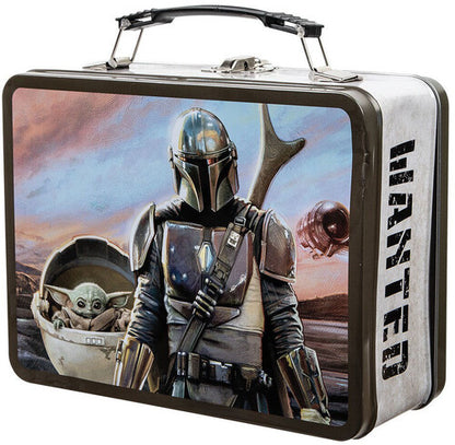 Star Wars Star Wars The Mandalorian Large Tin Tote (Large Item, Collectible, Tote / Messenger Bag)