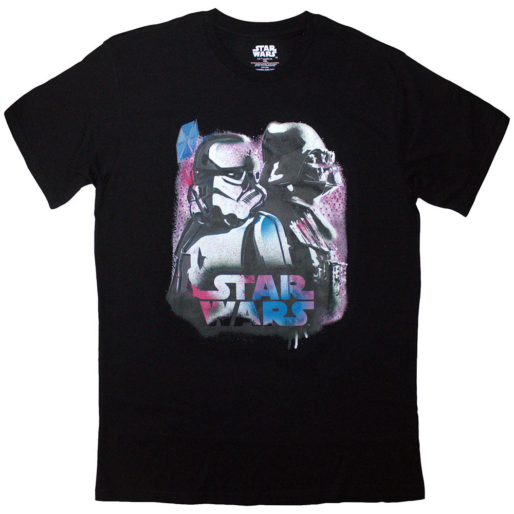 Star Wars Vader & Trooper Neon Black
