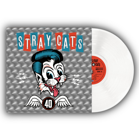 Stray Cats 40 (Colored Vinyl, White, Reissue)