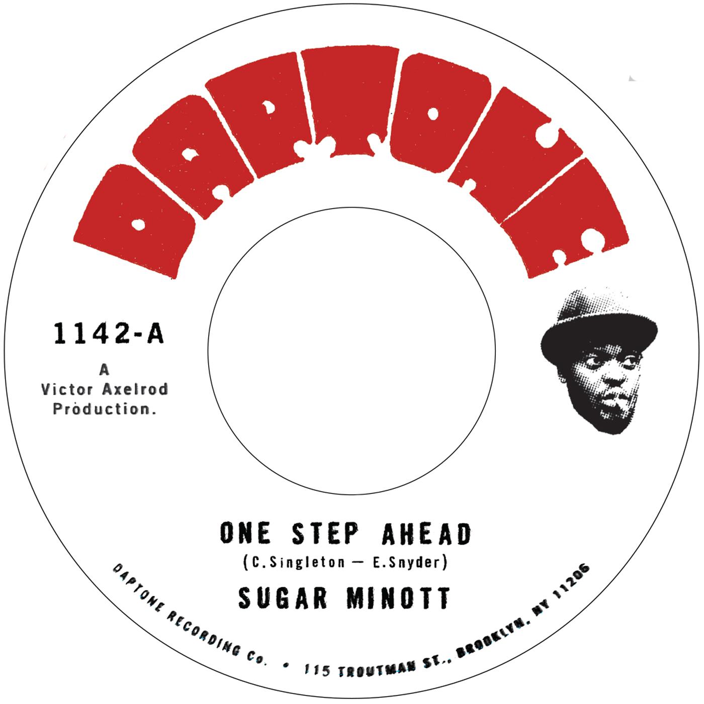 Sugar Minott One Step Ahead b/w Instrumental