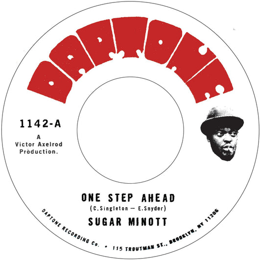 Sugar Minott One Step Ahead b/w Instrumental