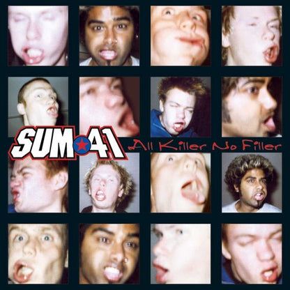 Sum 41 All Killer No Filler (Limited Edition, Blue & Black Colored Vinyl)