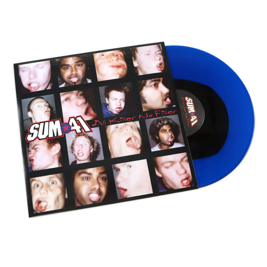 Sum 41 All Killer No Filler (Limited Edition, Blue & Black Colored Vinyl)