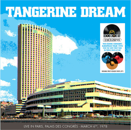 Tangerine Dream Live In Paris Palais Des Congres (RSD 4.22.23)