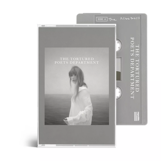 Taylor Swift THE TORTURED POETS DEPARTMENT (THE ALBATROSS COVER) (GRAY JEWEL CASE) (CASSETTE)