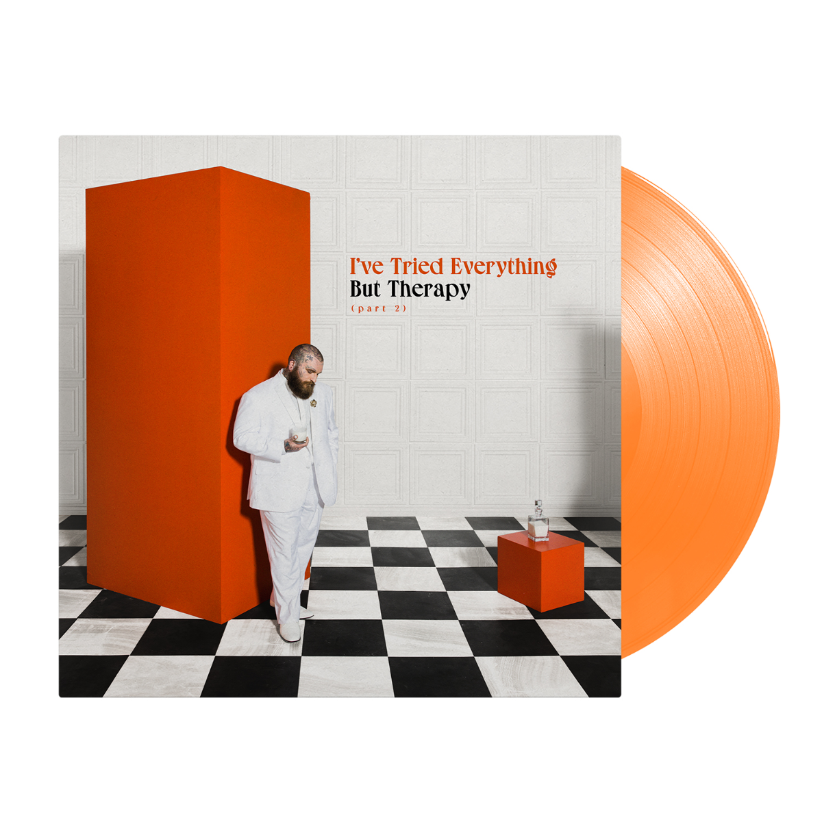 Teddy Swims I've Tried Everything But Therapy (Part 2) (Translucent Orange Crush Vinyl)