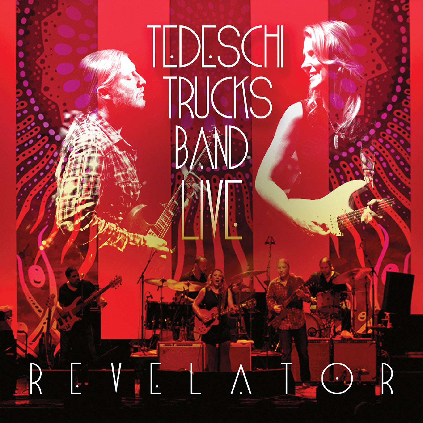 Tedeschi Trucks Band Live Revelator (Fire Orange With Black Swirl Vinyl)
