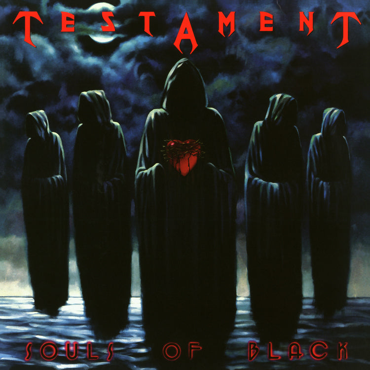Testament Souls Of Black (1LP Sleeve) [Red Black Splatter]
