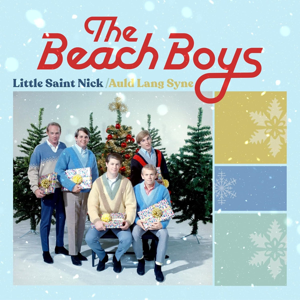 The Beach Boys Little Saint Nick (Ice Blue Colored Vinyl) (7" Single])