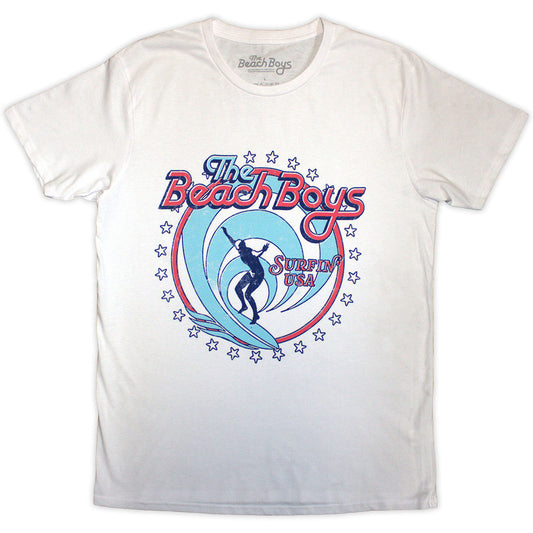 The Beach Boys Surfin' USA Circle White