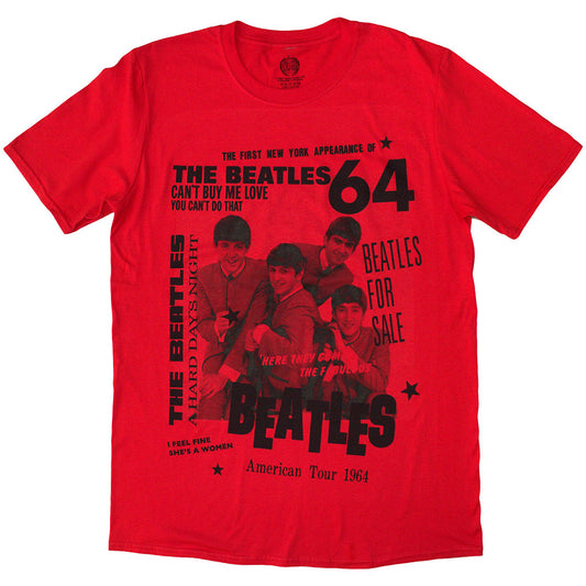 The Beatles 1964 Red