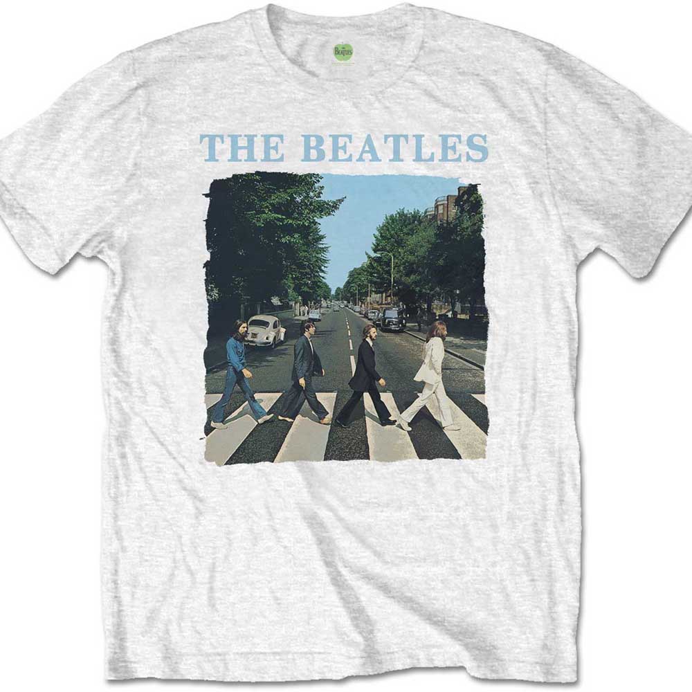 The Beatles Abbey Road & Logo White