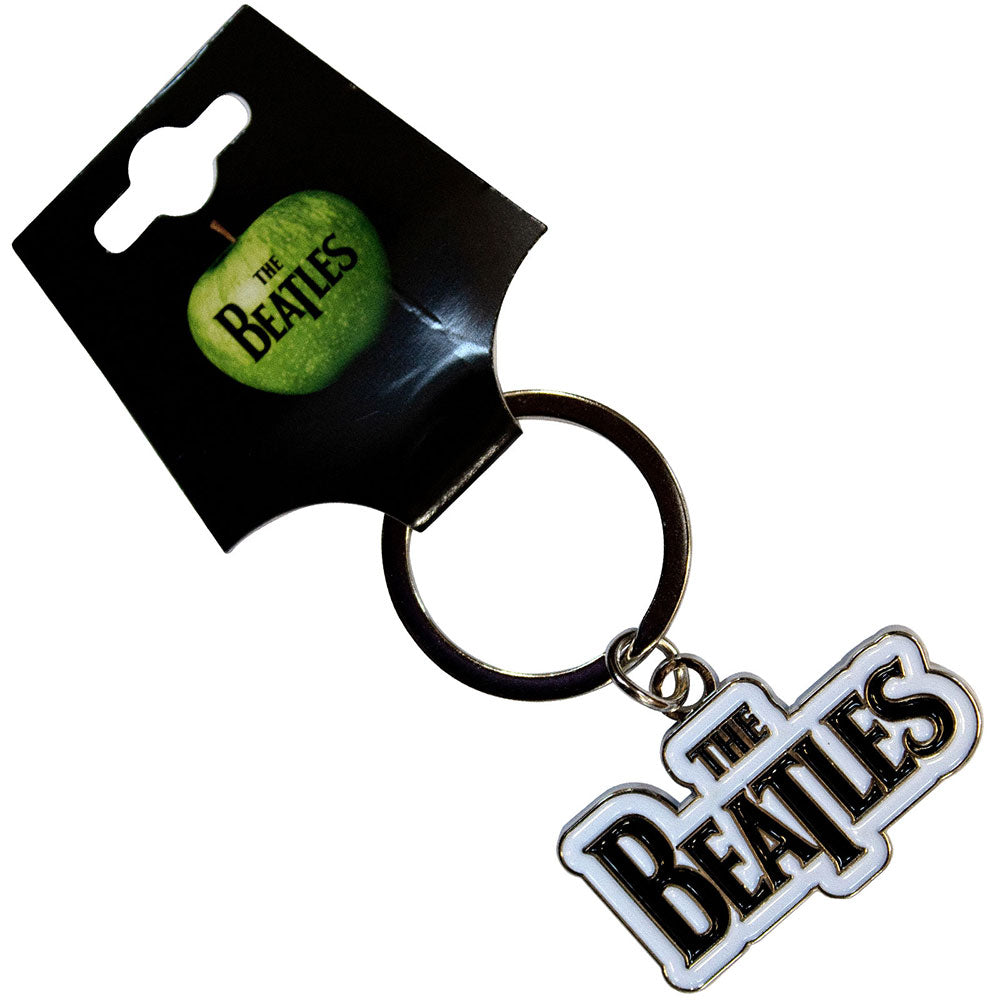 The Beatles Drop T Logo Black
