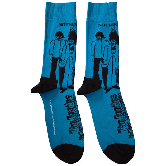 The Beatles Sub & Band Outlines Blue