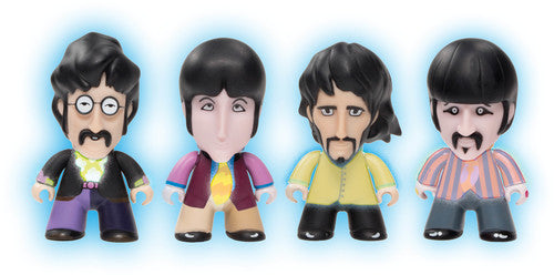 The Beatles TITANS: 3 Four Pack Standard Costumes Glow in the Dark
