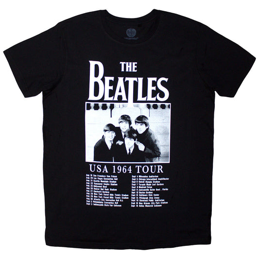 The Beatles Tour '64 Dates Black
