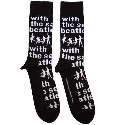 The Beatles With The Beatles Silhouettes Repeat Black