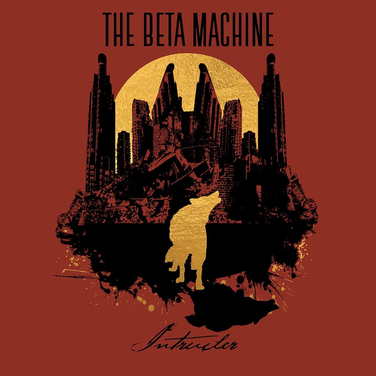 The Beta Machine Intruder (Red/Black Swirl Colored Vinyl)