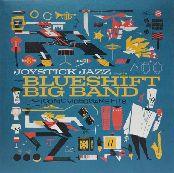 The Blueshift Big Band Joystick Jazz Vinyl Soundtrack Vol. 2