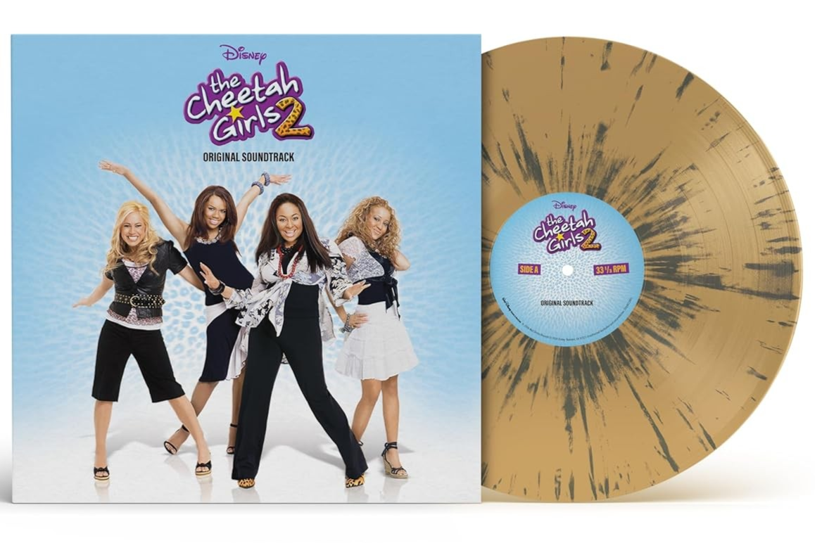 The Cheetah Girls The Cheetah Girls 2 (Songs From The Disney Channel Original Movie) Lim ited Edition, Translucent Tan/Black Ice Splatter Colored Vinyl)