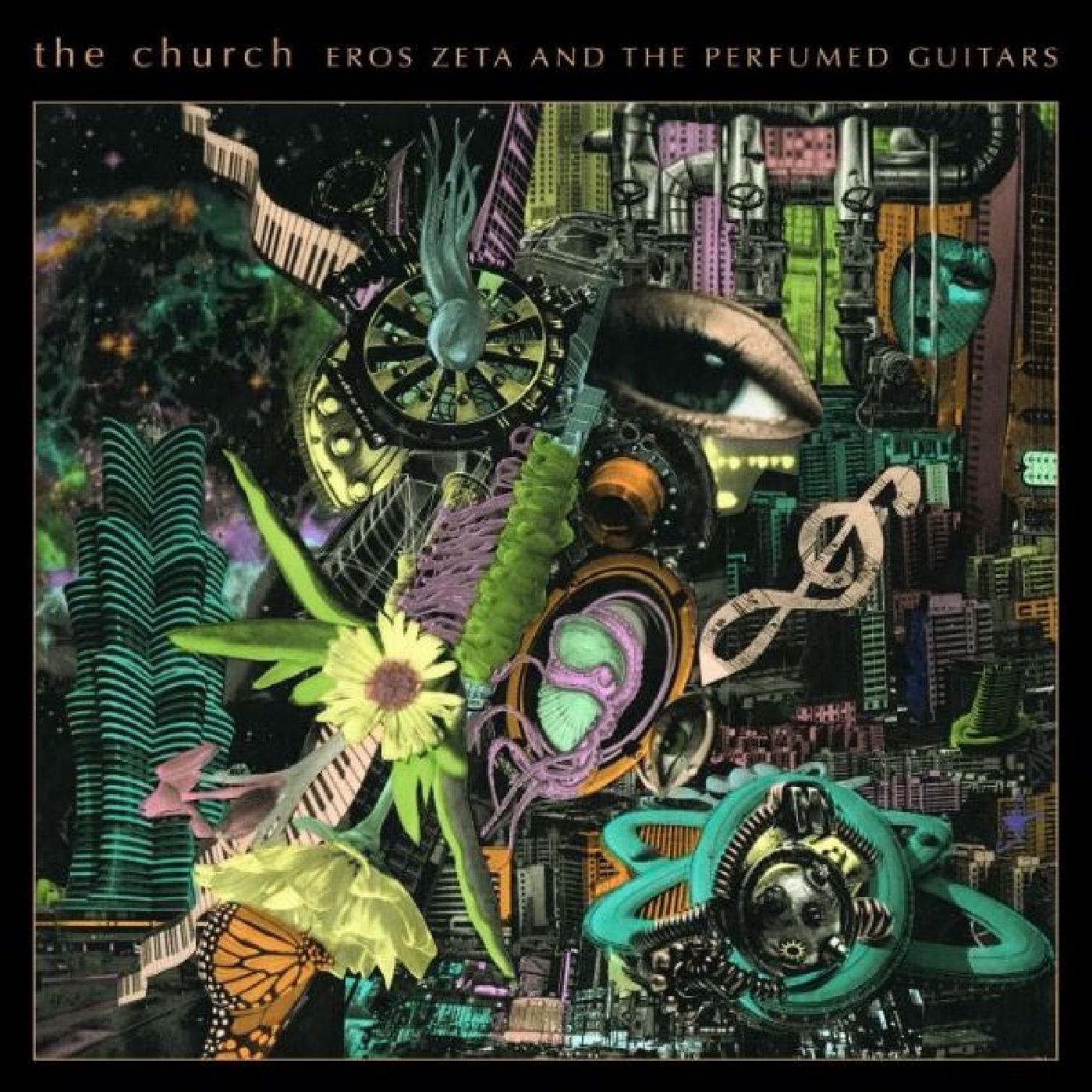 The Church Eros Zeta & The Perfumed Guitars (ORANGE WITH BLACK SPATTER VINYL)