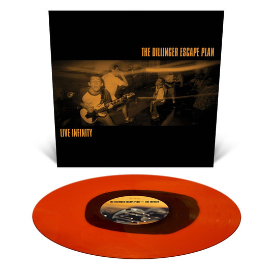 The Dillinger Escape Plan Live Infinity (Black/Orange Krush Vinyl)