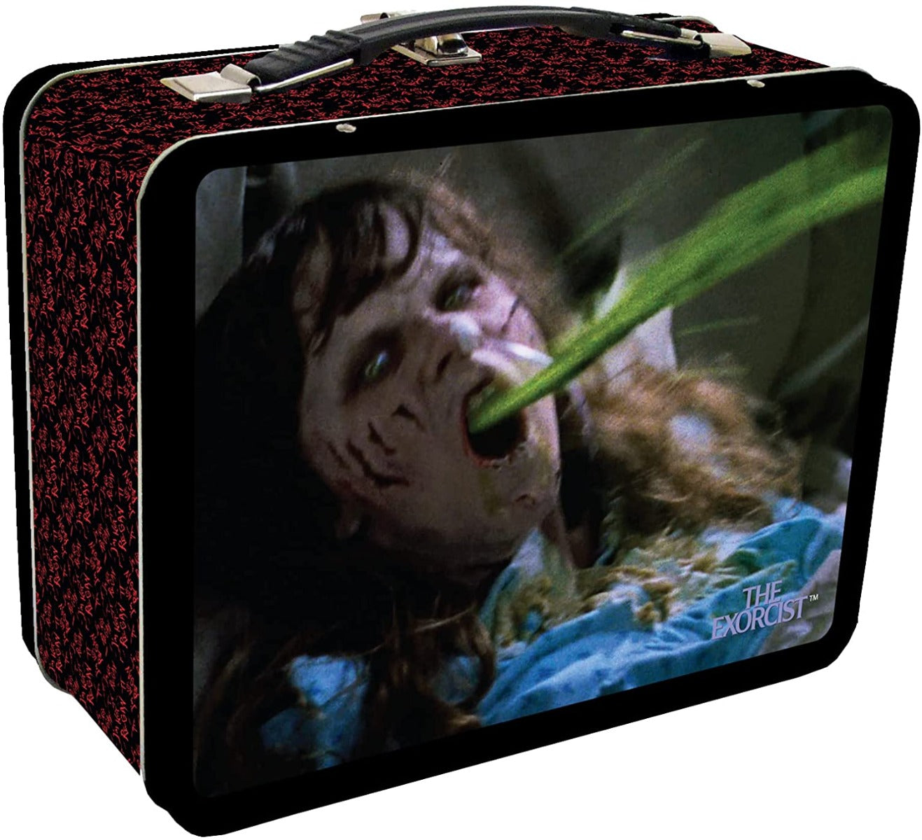 The Exorcist Factory Entertainment The Exorcist Tin Tote, Red, Black
