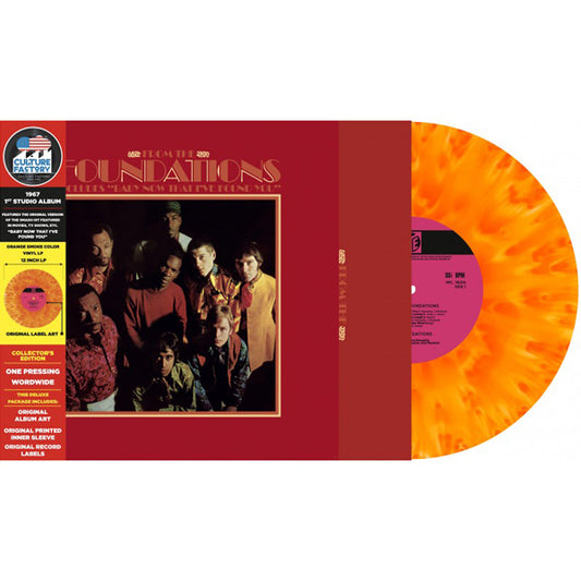 The Foundations From The Foundations ("Baby Now That I Found You") (Orange Smoke Colored Vinyl)