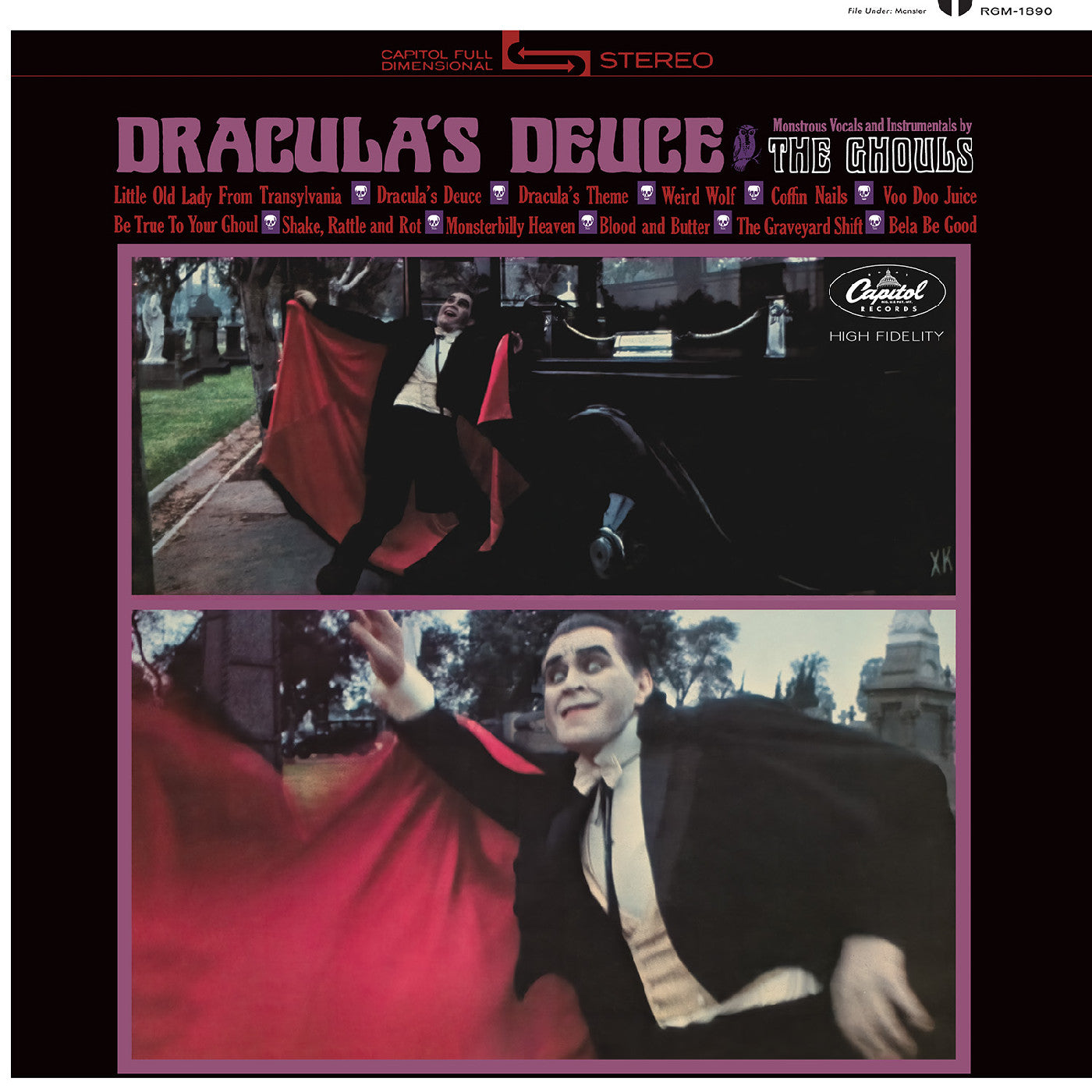 The Ghouls Dracula'S Deuce (Orange "Pumpkin Burnout" Smoke Vinyl)