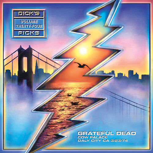 The Grateful Dead Dick's Picks Vol. 24" Cow Palace Daly City, Ca 3/ 23/ 74 (180 Gram Vinyl, Black, 4LP- Oversize Item Split