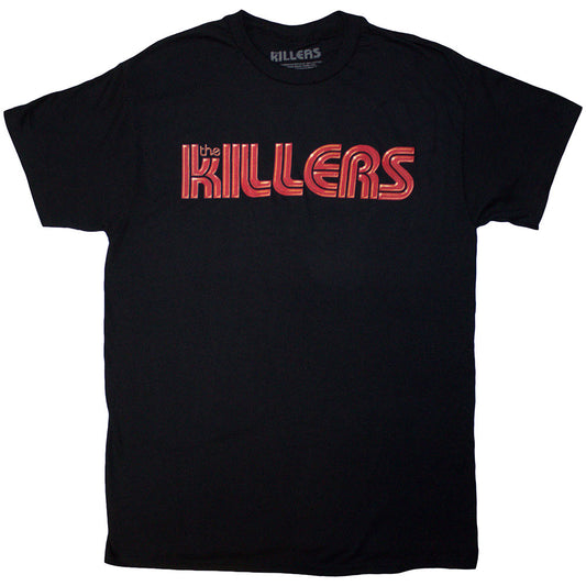 The Killers Tour '24 Red Logo Black