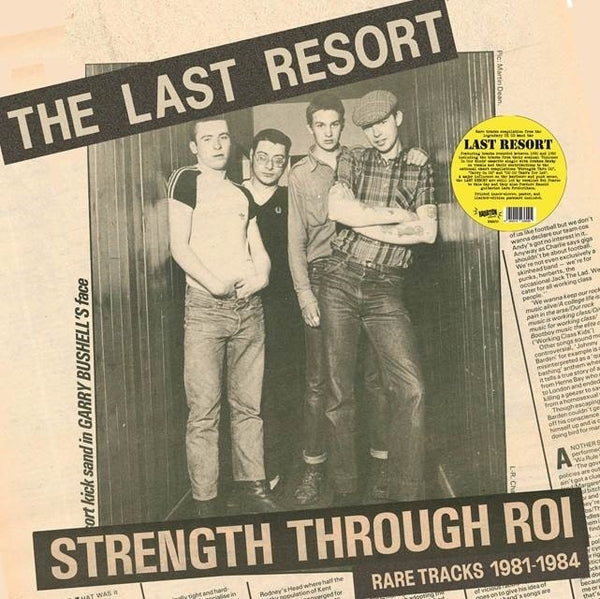 THE LAST RESORT Strength Through Roi - Rare Tracks 1981-1984 (Color Vinyl)
