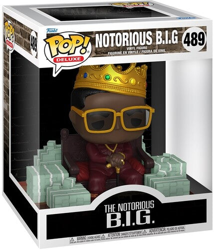The Notorious B.I.G. Funko POP! Deluxe: The Notorious B.I.G. (Vinyl Figure, Collectible, Deluxe Edition)